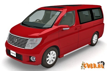 Nissan Elgrand 3d model