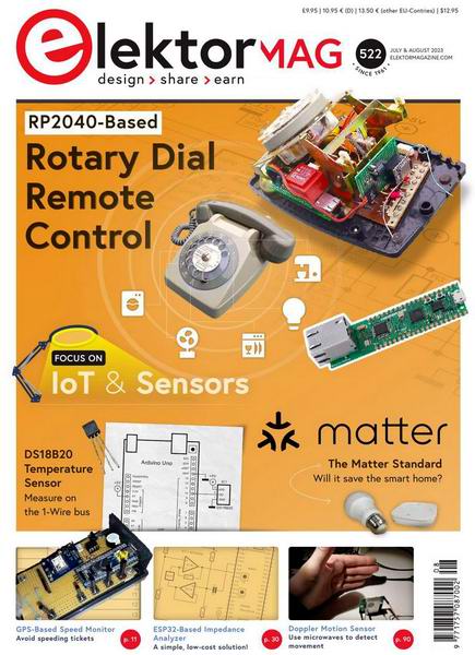 Elektor Mag Elektorlabs Elektor Electronics July-August №7-8 2023 №522