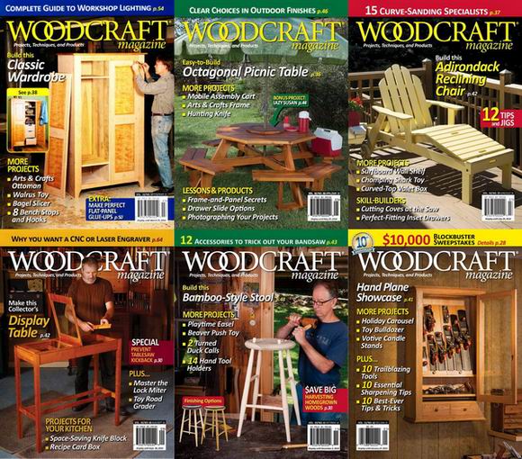 Woodcraft №57-62 February 2014 - January 2015 Архив Подшивка 2014