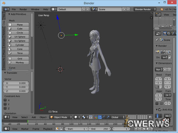 Blender 2.74 + Portable