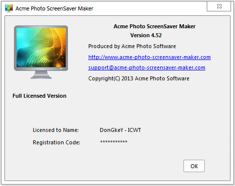 Acme Photo ScreenSaver Maker