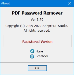 Adept PDF Password Remover