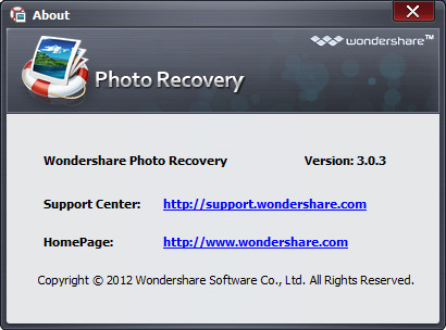 Wondershare Photo Recovery