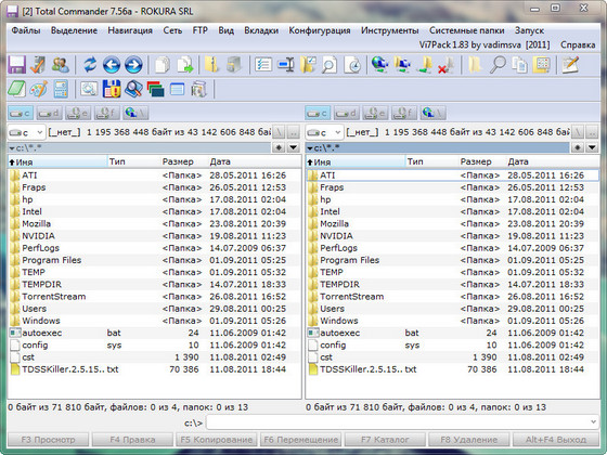 Total Commander 7.56a Vi7Pack 1.83 Final 