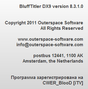 BluffTitler DX9