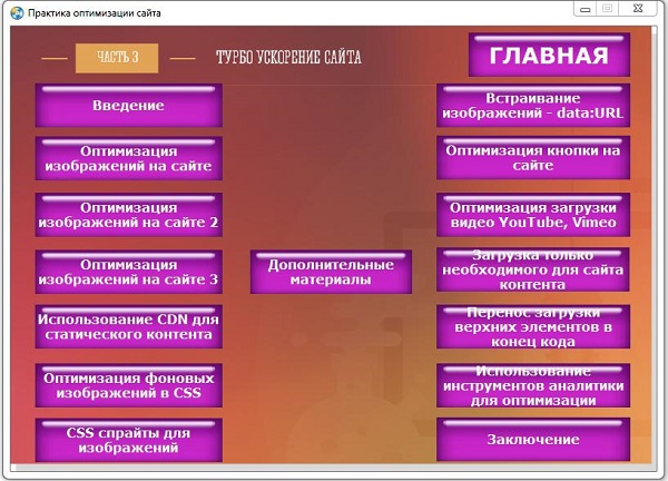 Практика оптимизации сайта3