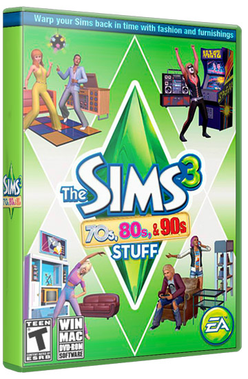 The Sims 3 70s 80s & 90s Stuff