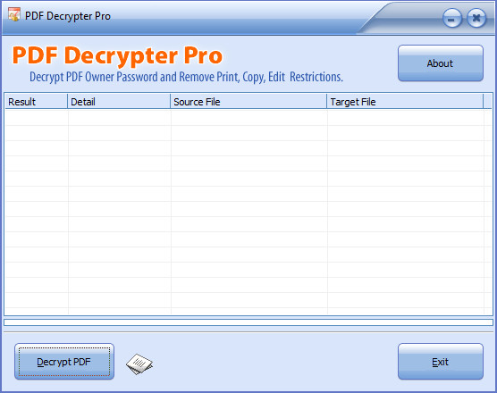 PDF Decrypter Pro 3.30