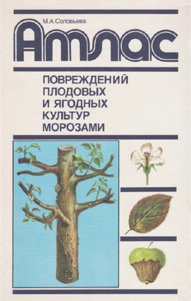 М. А. Соловьева. Атлас повреждений плодовых и ягодных культур морозами