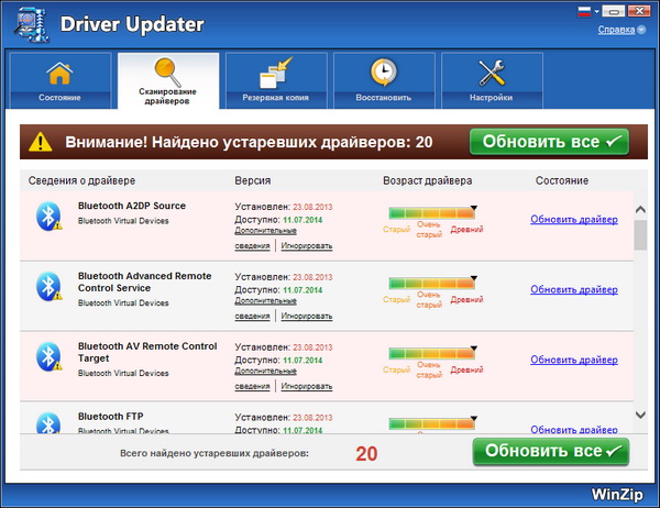 Winzip Driver Updater