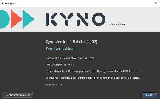 Signiant Kyno Premium 1.8.4.202