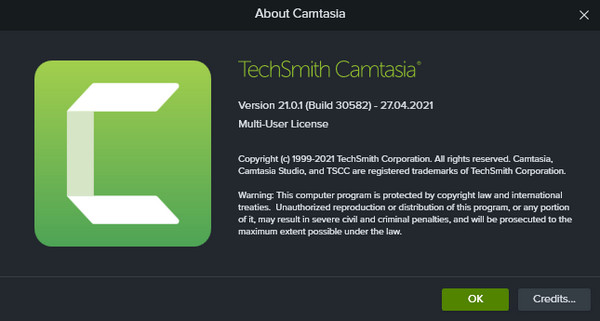 TechSmith Camtasia 2021.0.1 Build 30582