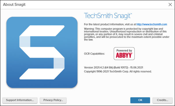 TechSmith SnagIt 2021.4.2 Build 10172