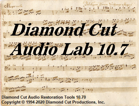 Diamond Cut Audio Restoration Tools 10.70