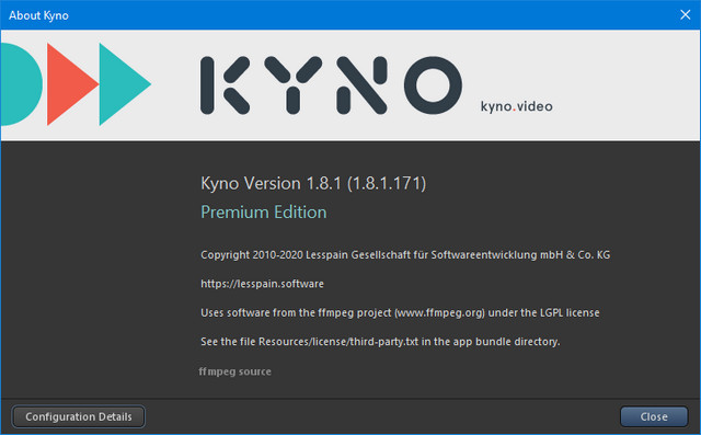 Lesspain Kyno Premium 1.8.1.171