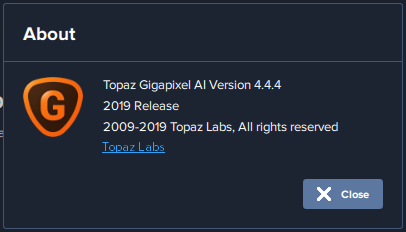 Topaz Gigapixel AI 4.4.4