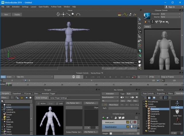 Autodesk MotionBuilder 2019.0.1