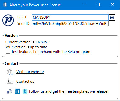 Power-user Premium 1.6.806.0