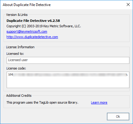 Duplicate File Detective 6.2.58.0 Professional Edition