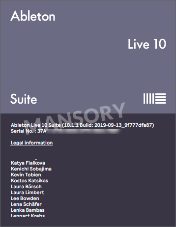 Ableton Live Suite 10.1.1