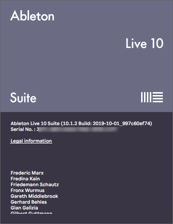 Ableton Live Suite 10.1.2