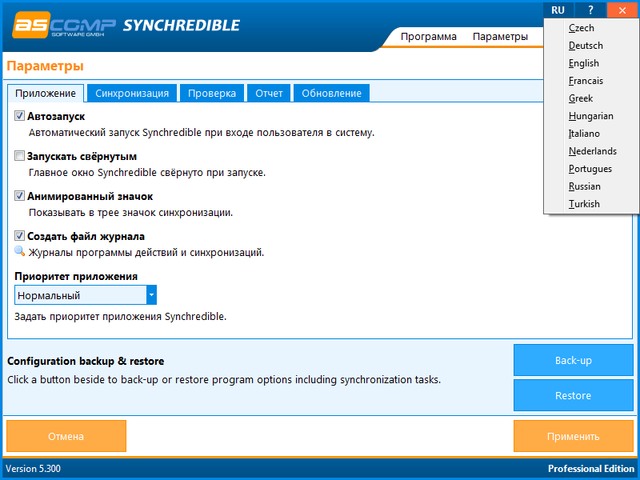 Synchredible Professional Edition 5.300