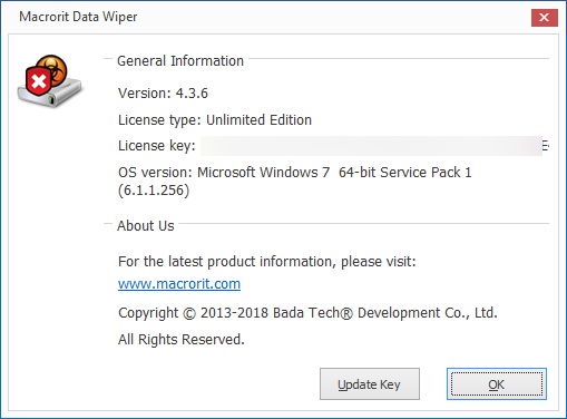 Macrorit Data Wiper 4.3.6 Unlimited Edition + Portable