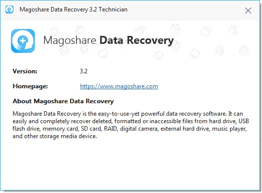 Magoshare Data Recovery 3.2