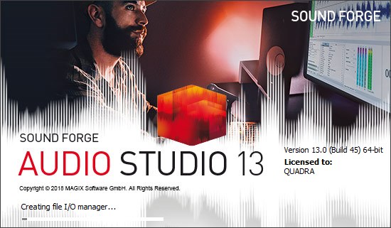 MAGIX SOUND FORGE Audio Studio 13