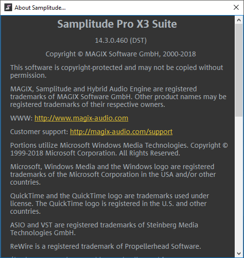 MAGIX Samplitude Pro X3 Suite 14.3.0.460