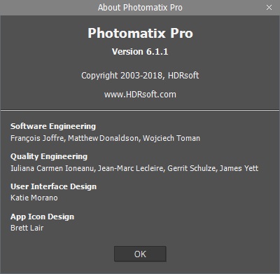 HDRsoft Photomatix Pro 6.1.1