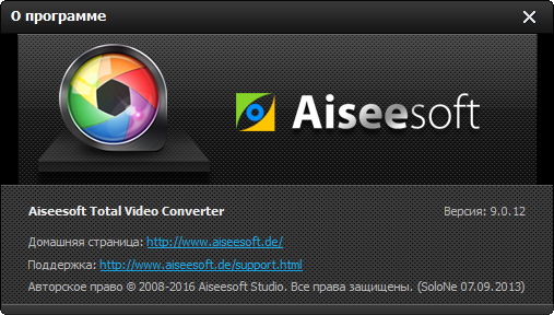 Aiseesoft Total Video Converter 9.0.12  + Portable