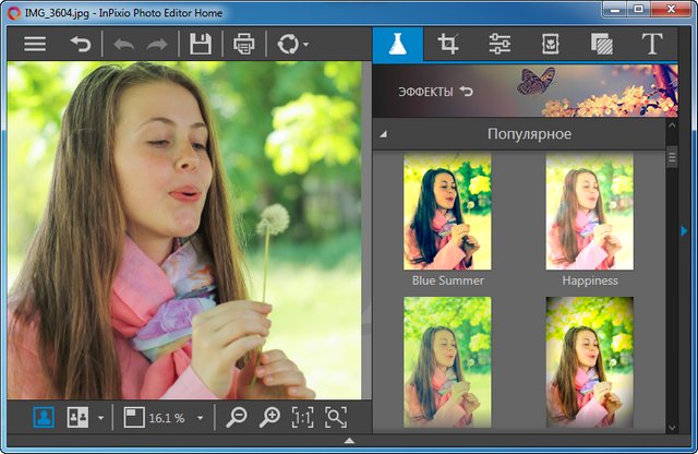 InPixio Photo Editor 1.5.6024 + Rus