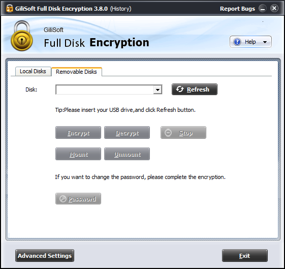 GiliSoft Full Disk Encryption 3.8.0