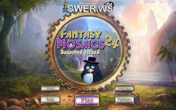 скриншот игры Fantasy Mosaics 24: Deserted Island