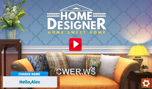 скриншот игры Home Designer 2: Home Sweet Home