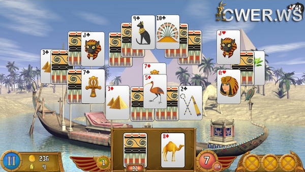 скриншот игры Luxor Solitaire