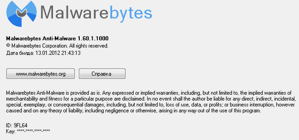 Malwarebytes' Anti-Malware 