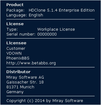 HDClone Enterprise Edition