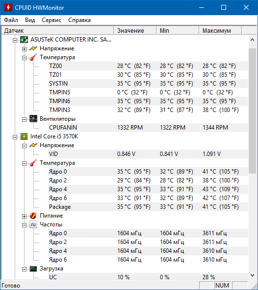 HWMonitor