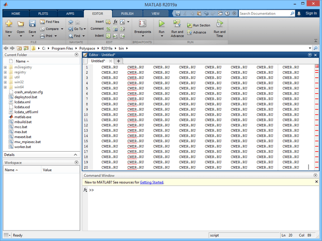 Matlab R2019a