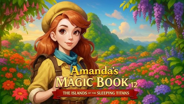 Amanda's Magic Book 12: The Islands of the Sleeping Titans