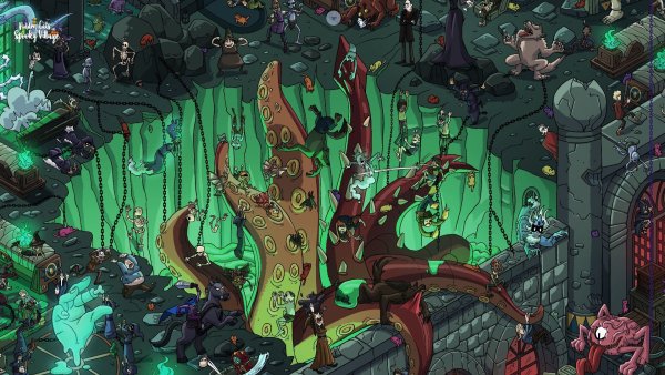 Hidden Cats in Spooky Village