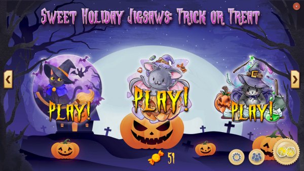 Sweet Holiday Jigsaws 2: Trick Treat