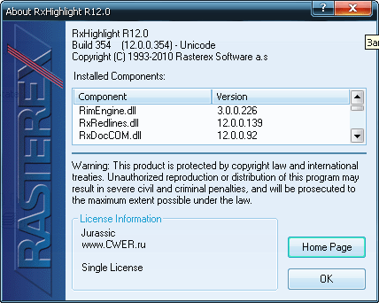 Rasterex RxHighlight v12.0.0.354