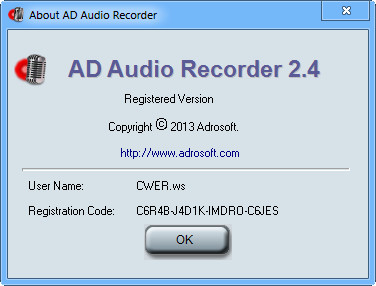 AD Audio Recorder 2.4