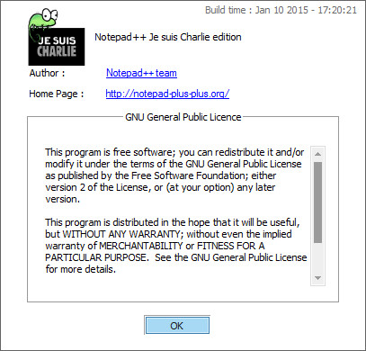 Notepad++ 6.7.4