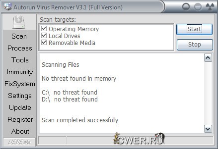 Autorun Virus Remover 3.1