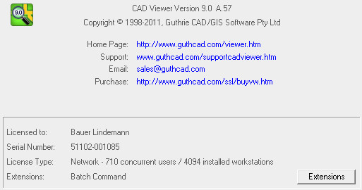 CAD Viewer 9.0 A.57 Network Edition