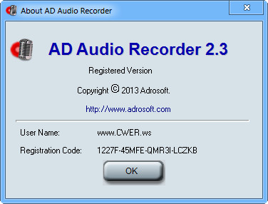 AD Audio Recorder 2.3
